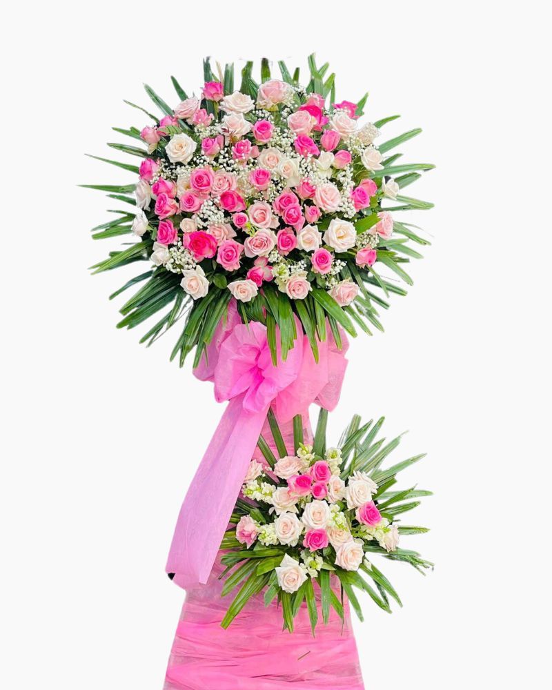 Kệ Hoa Khai Trương The Charming - HCM66
