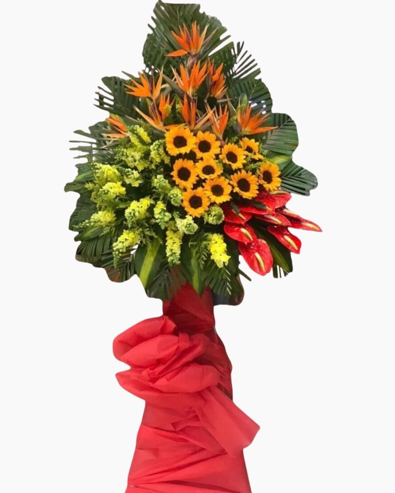 Kệ Hoa Khai Trương Hồng Phát - HCM27