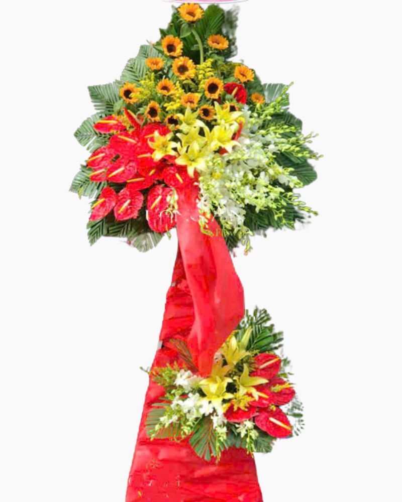 Lẵng Hoa Vạn Sự Như Ý - HCM17