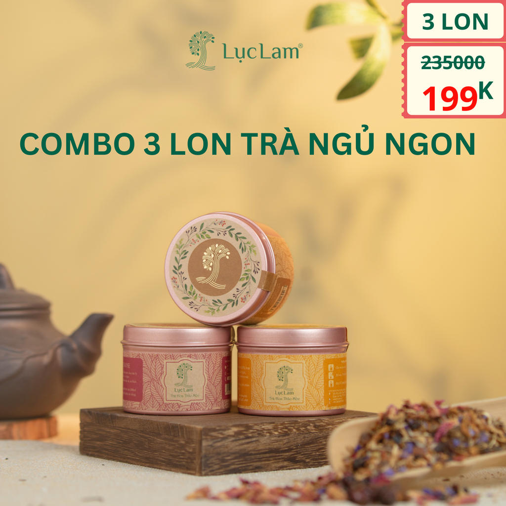 TRÀ NGỦ NGON COMBO 3 LON