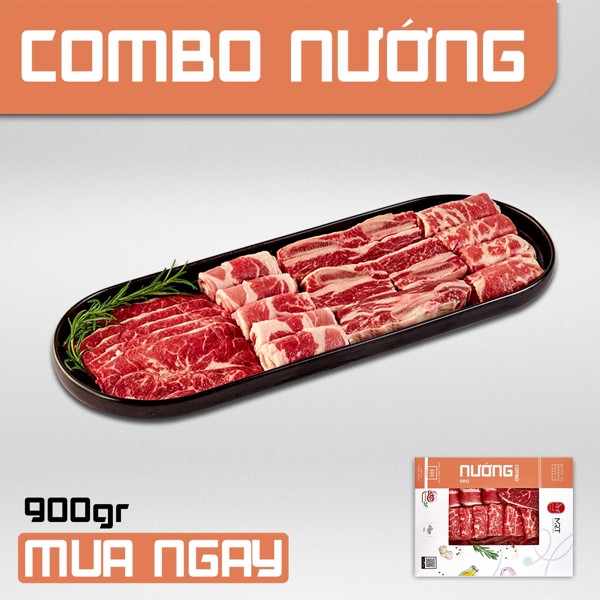 Combo Nướng - 900gr