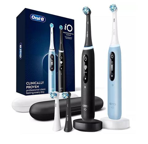  Bàn chải điện Oral-B iO Series 7 (Xanh, Đen, Trắng) tách sét 1 chiếc 