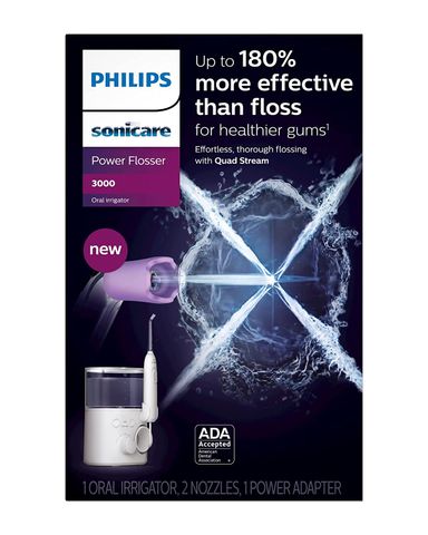  Máy tăm nước Philips Sonicare Power Flosser 3000 (HX3711/20) 