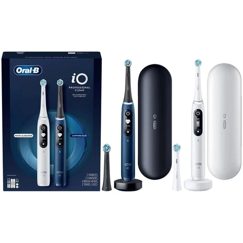  Bàn chải điện Oral-B iO Series 7 (Xanh, Đen, Trắng) tách sét 1 chiếc 