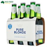  Bia Pure Blonde Ultra Low Carb Lager Bottles 355mL case 6 chai 