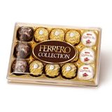  Kẹo Ferrero Collection Rocher Raffaello Rondnoir Chocolate Gift Box hộp 15 viên 200g 