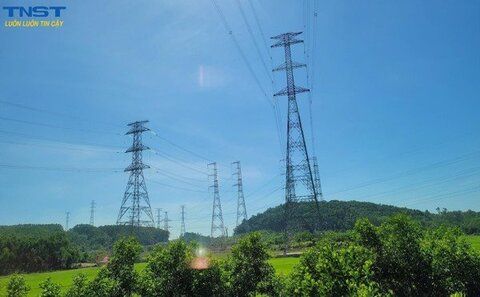  Cột đường dây 500kV Dốc Sỏi - Pleiku2 