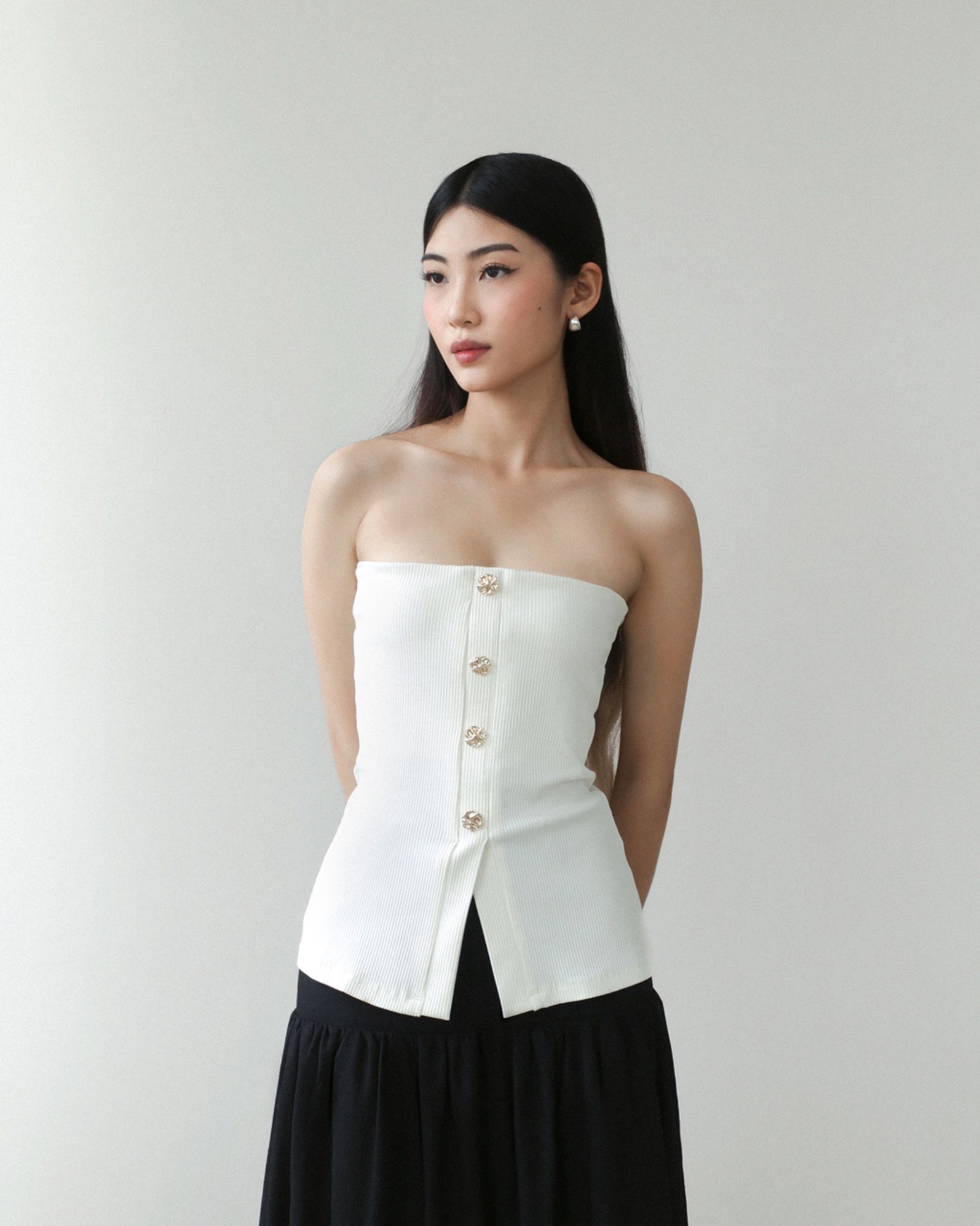 CHLOÉ TOP - CREAM