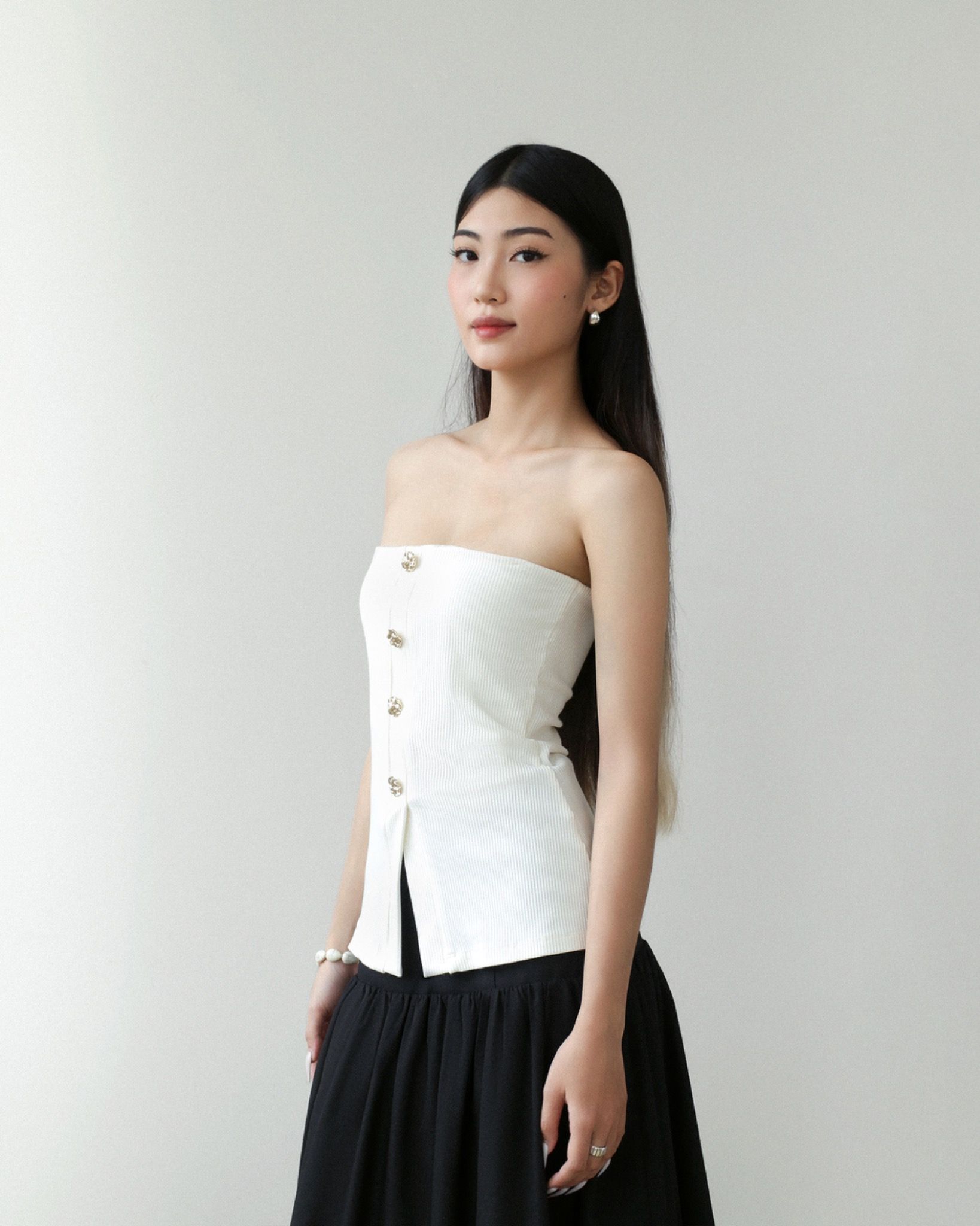 CHLOÉ TOP - CREAM
