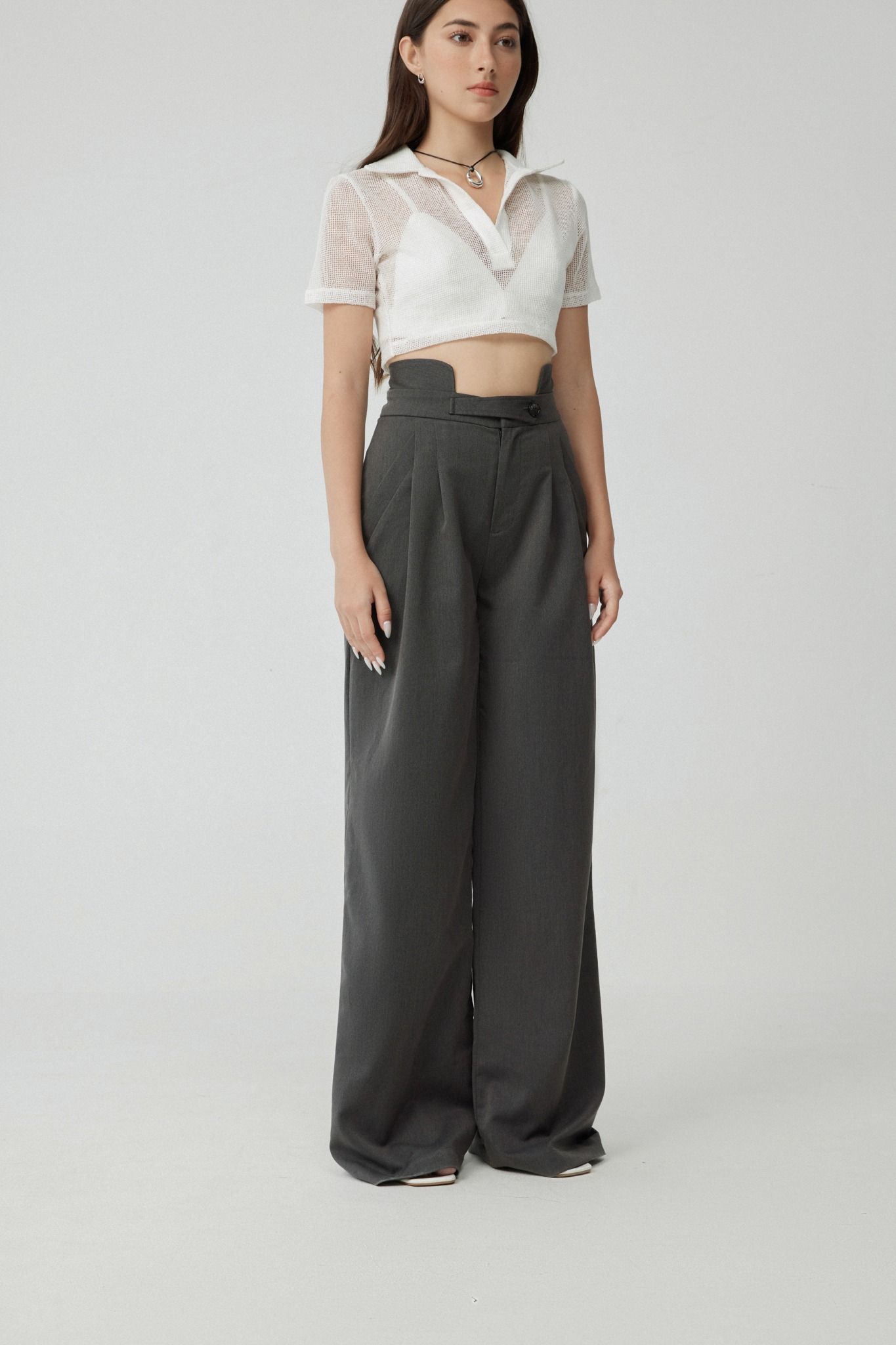 JOSIE CROPPED POLO