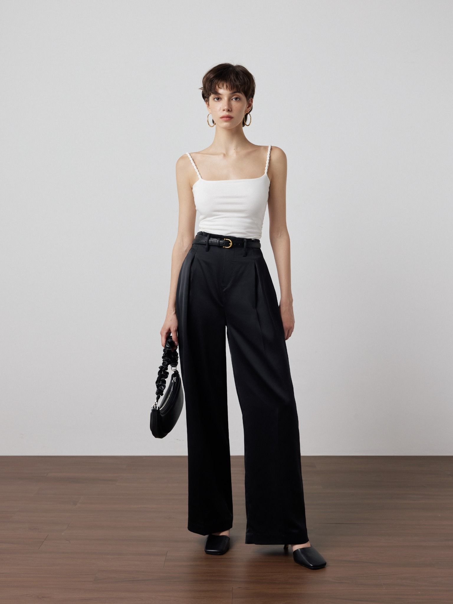 SADIE SATIN TROUSERS
