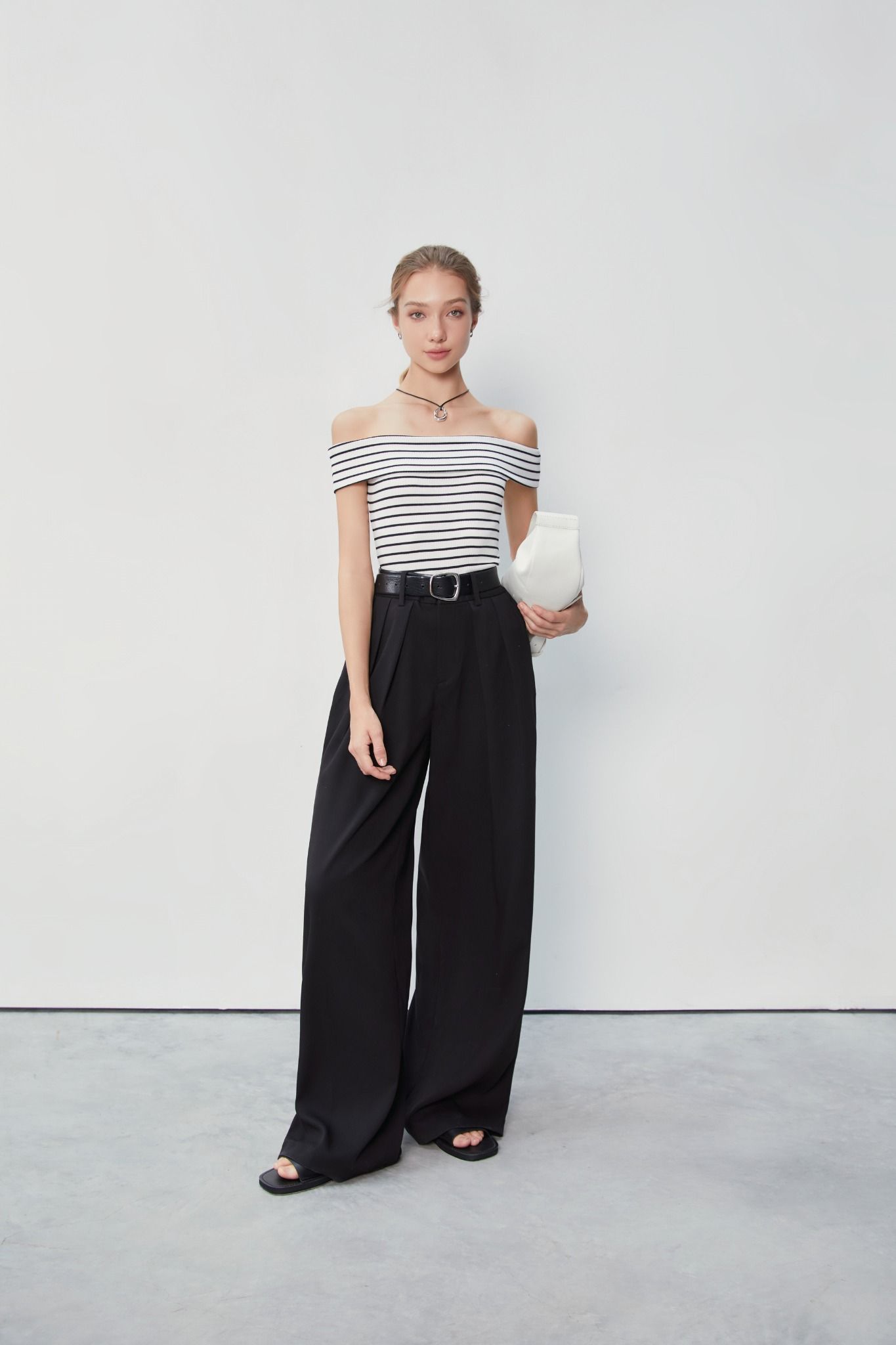 JERSEY TROUSERS - BLACK
