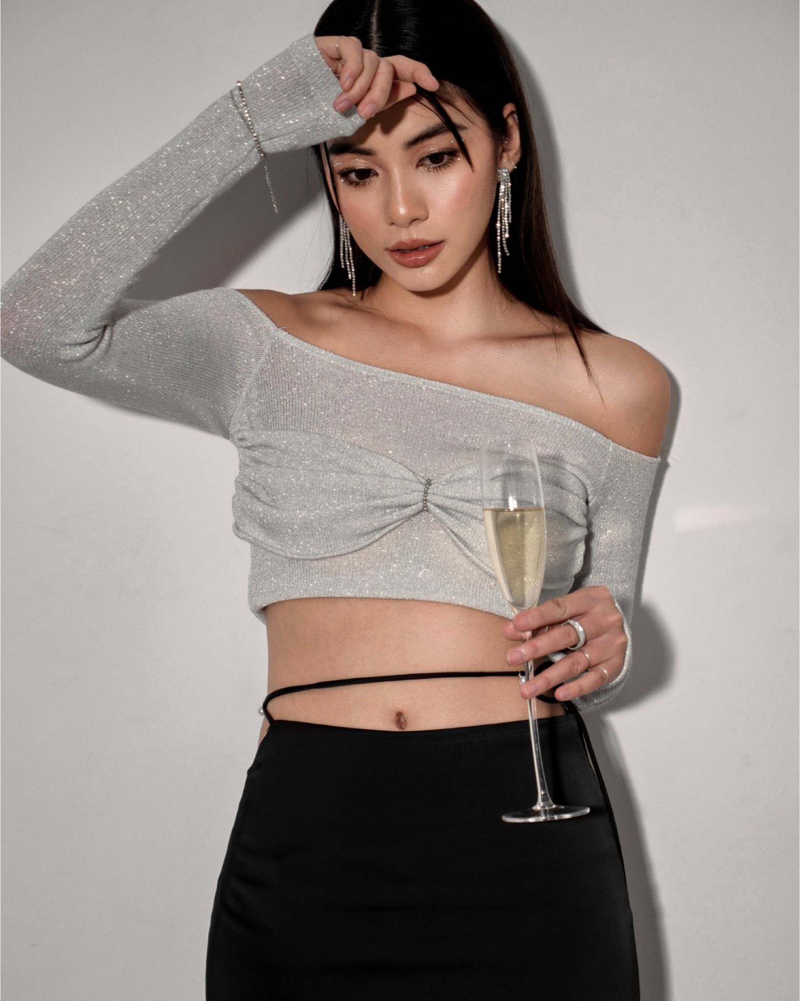 GLITTERY TOP