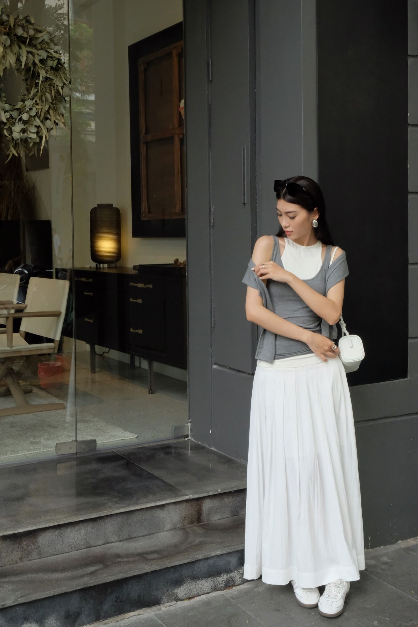 BLANCHE MIDI SKIRT