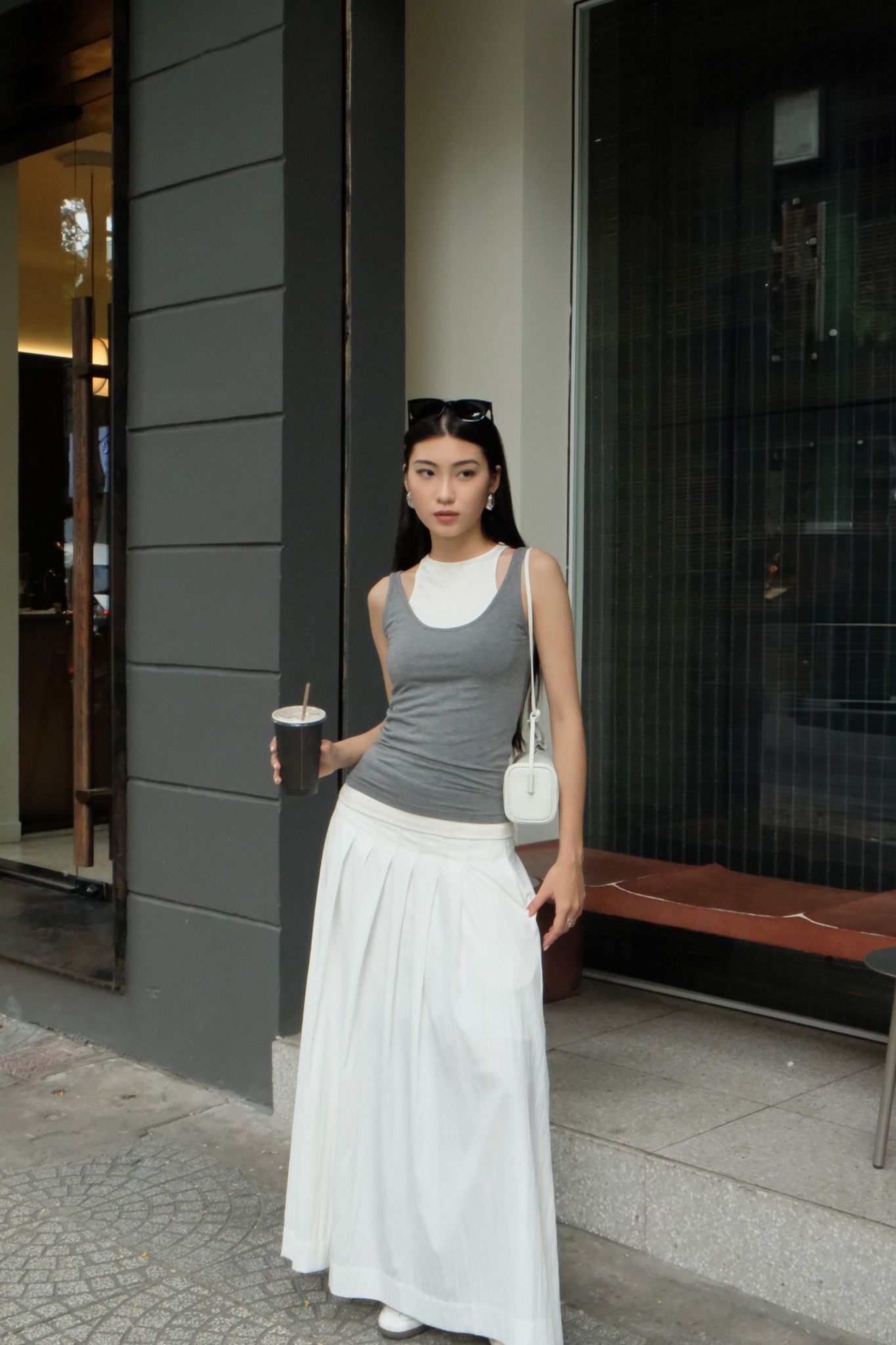 BLANCHE MIDI SKIRT