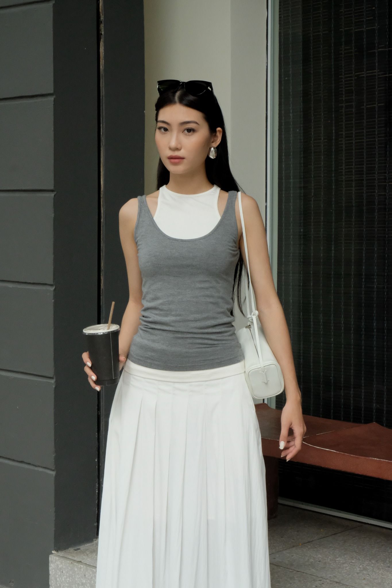 BLANCHE MIDI SKIRT