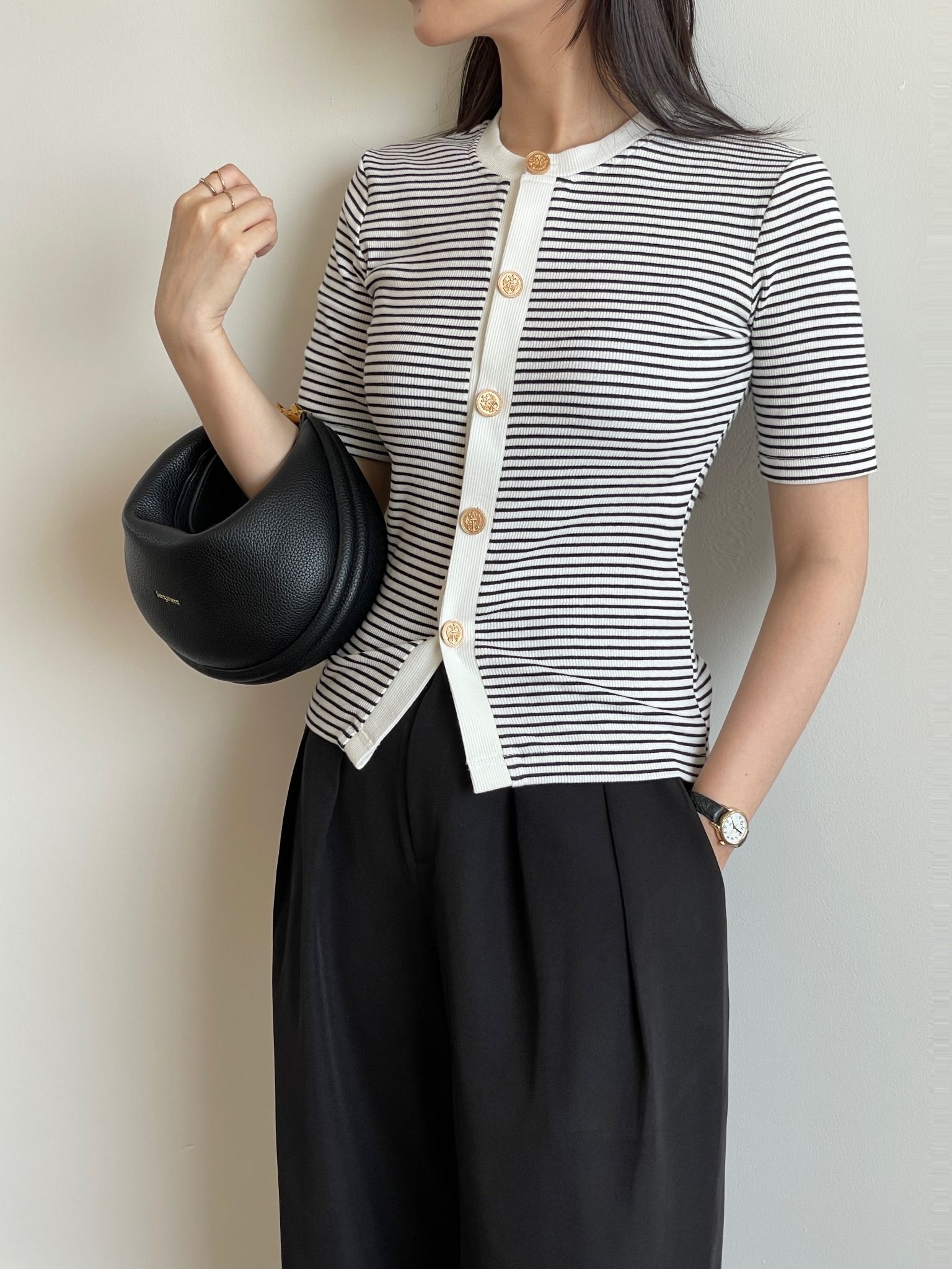 LAUREN TOP - STRIPED