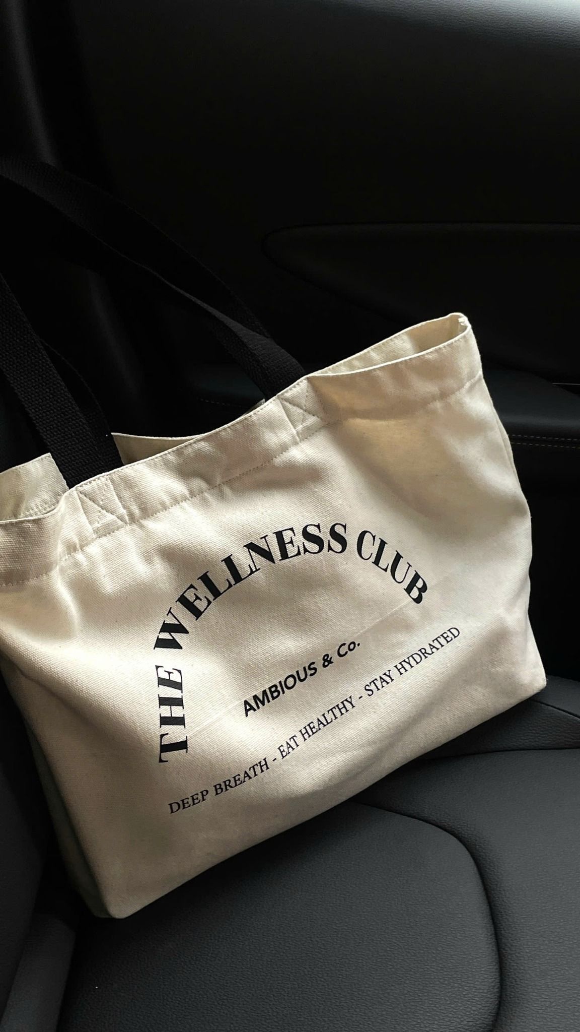 THE WELLNESS CLUB TOTEBAG