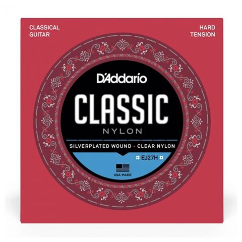 Dây Đàn Guitar Classic D'Addario EJ27H Silverplated Wound, High Tension