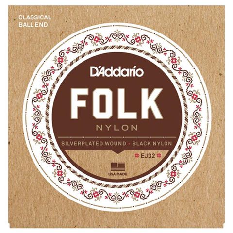 Dây Đàn Guitar Classic D'Addario EJ32 Folk