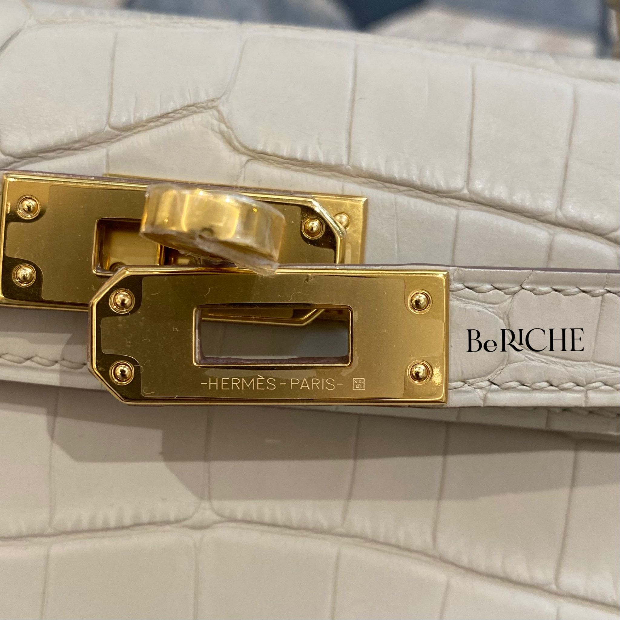 Kelly Mini K20 Crocodile Alligator Beton Ghw
