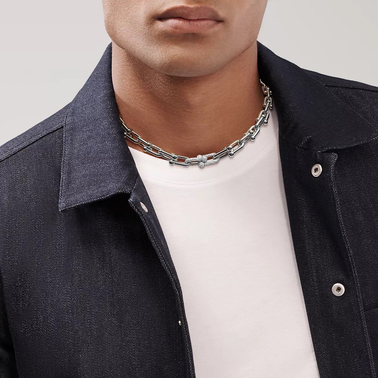 Tiffany HardWear Graduated Link Necklace