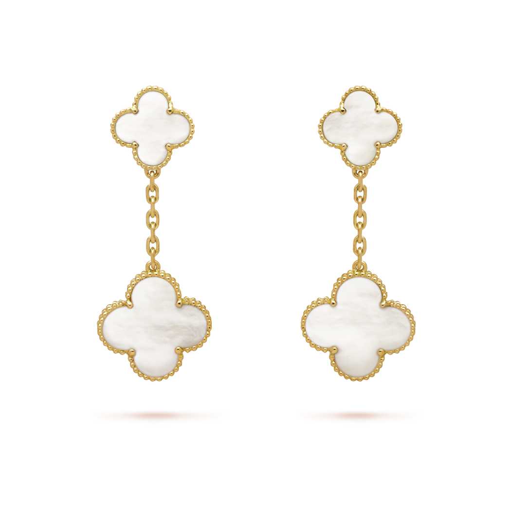 VCA Magic Alhambra earrings, 2 motifs