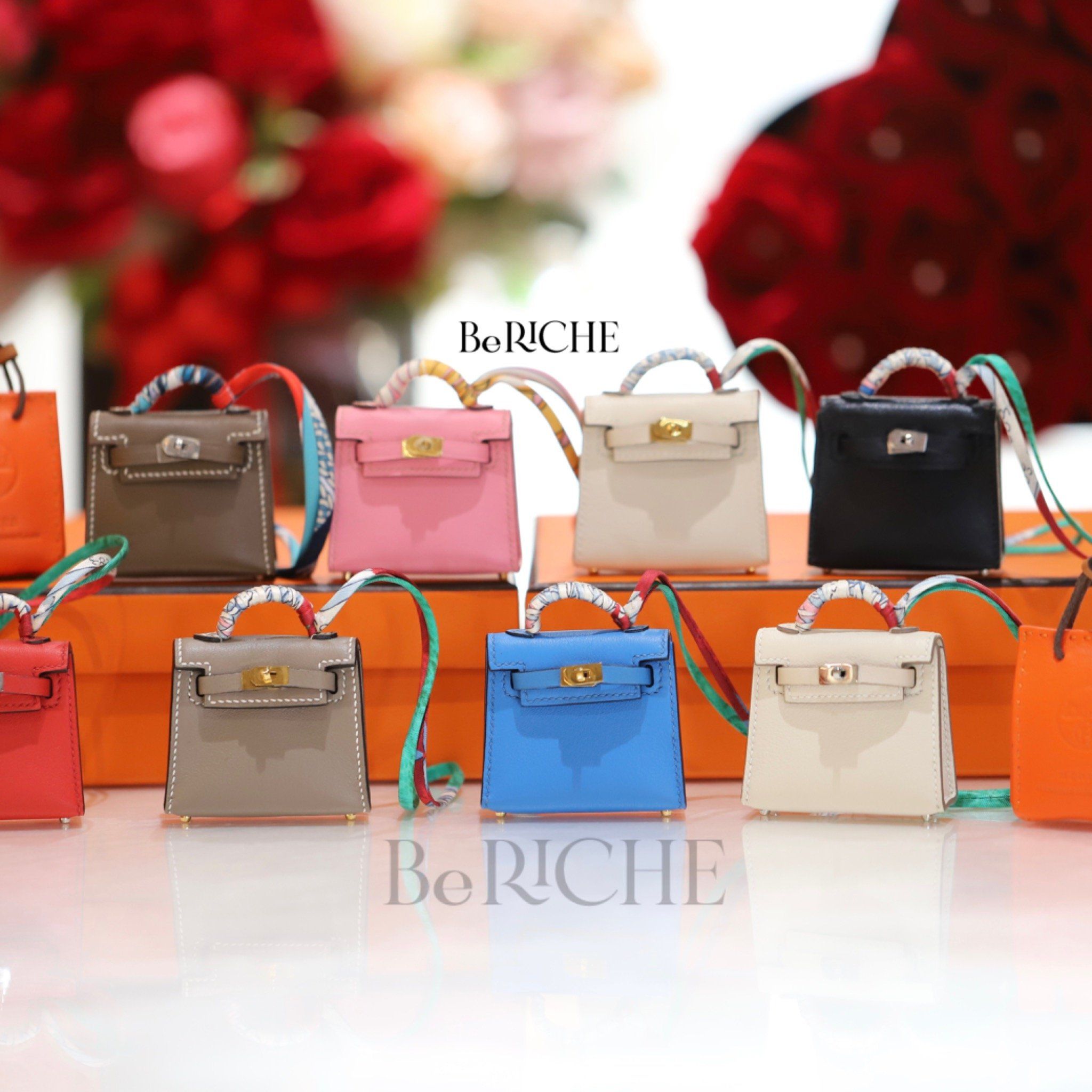 Hermes Mini Kelly Twilly Bag Charm