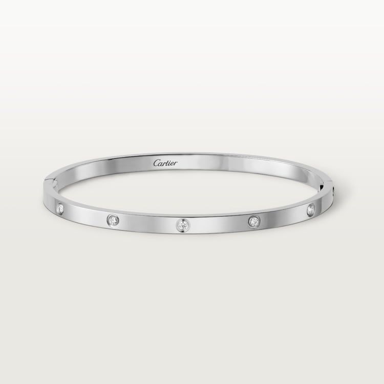 love bracelet small, 10 diamond