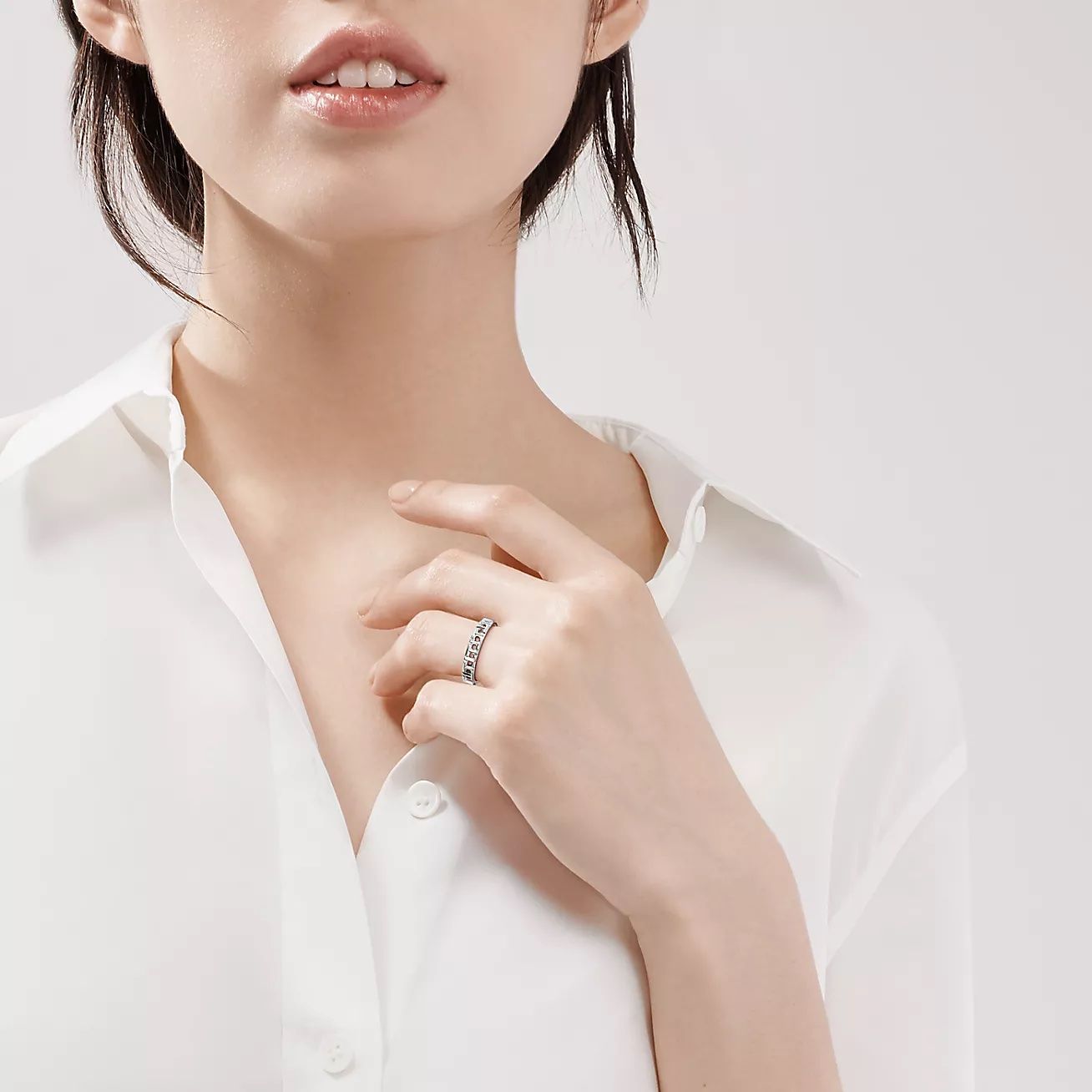 Tiffany T True Wide Ring