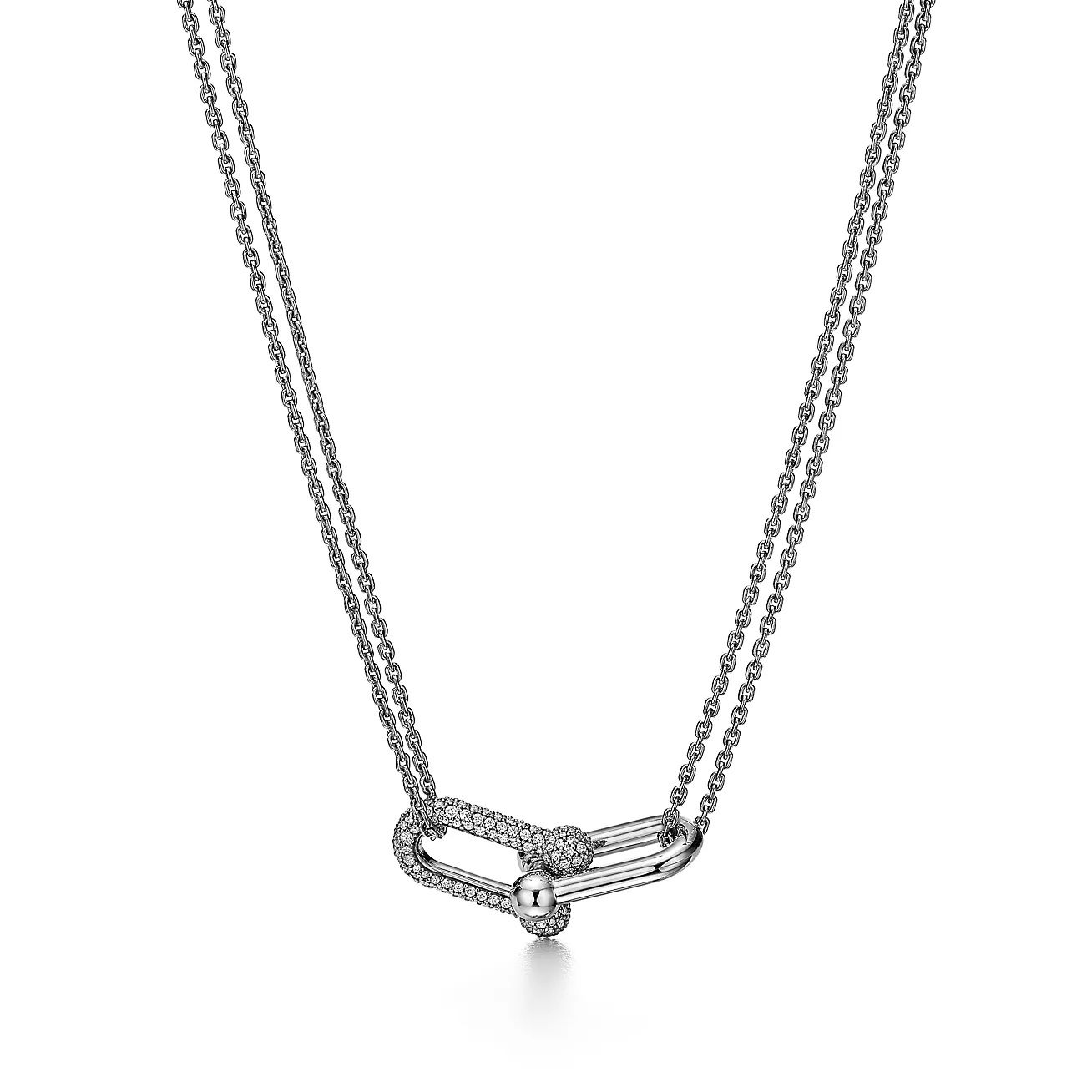 Tiffany Hardwear Large Double Link Pendant