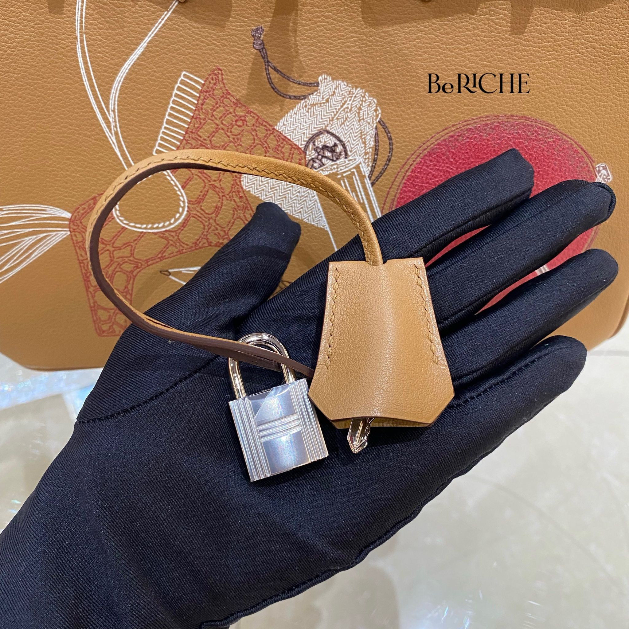 Birkin B25 Biscuit In & Out Limited Edition Swift PHW