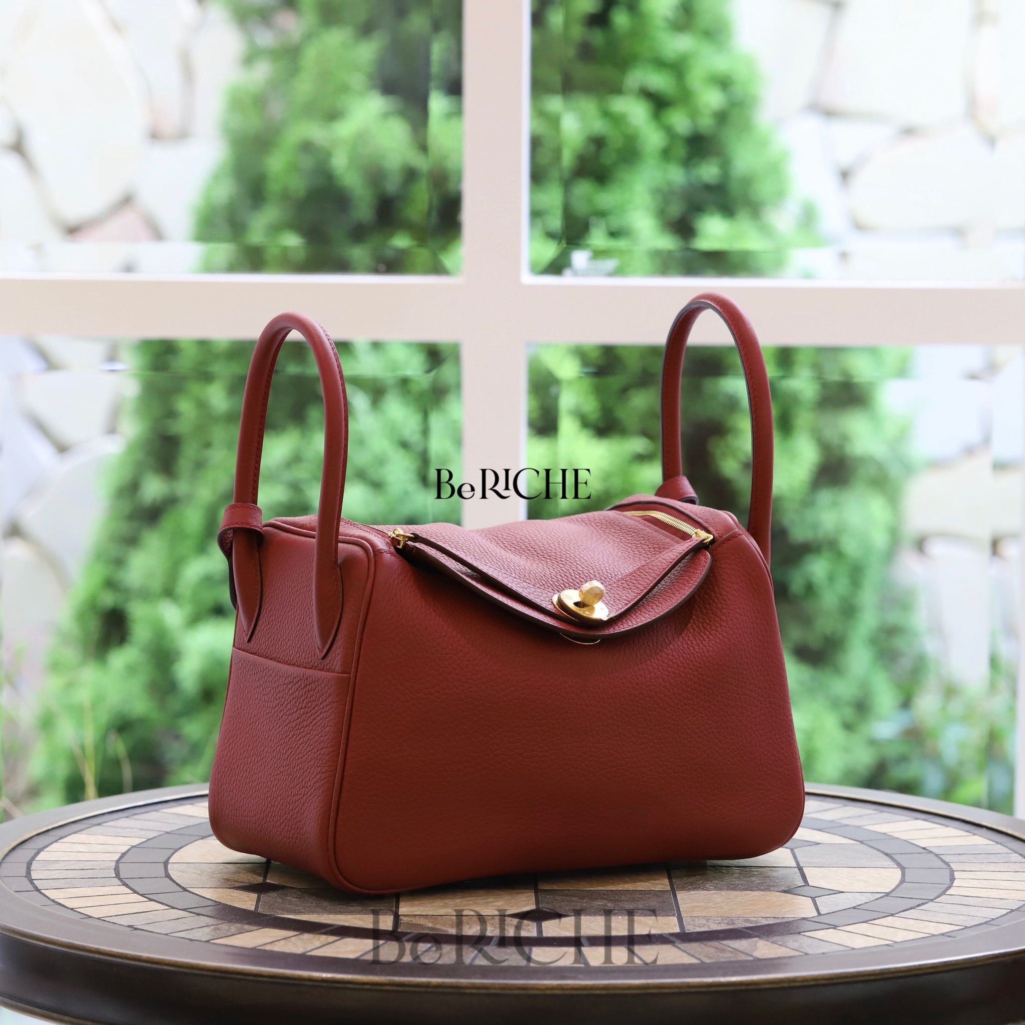 Lindy 26 Clemence Leather Rubis GHW