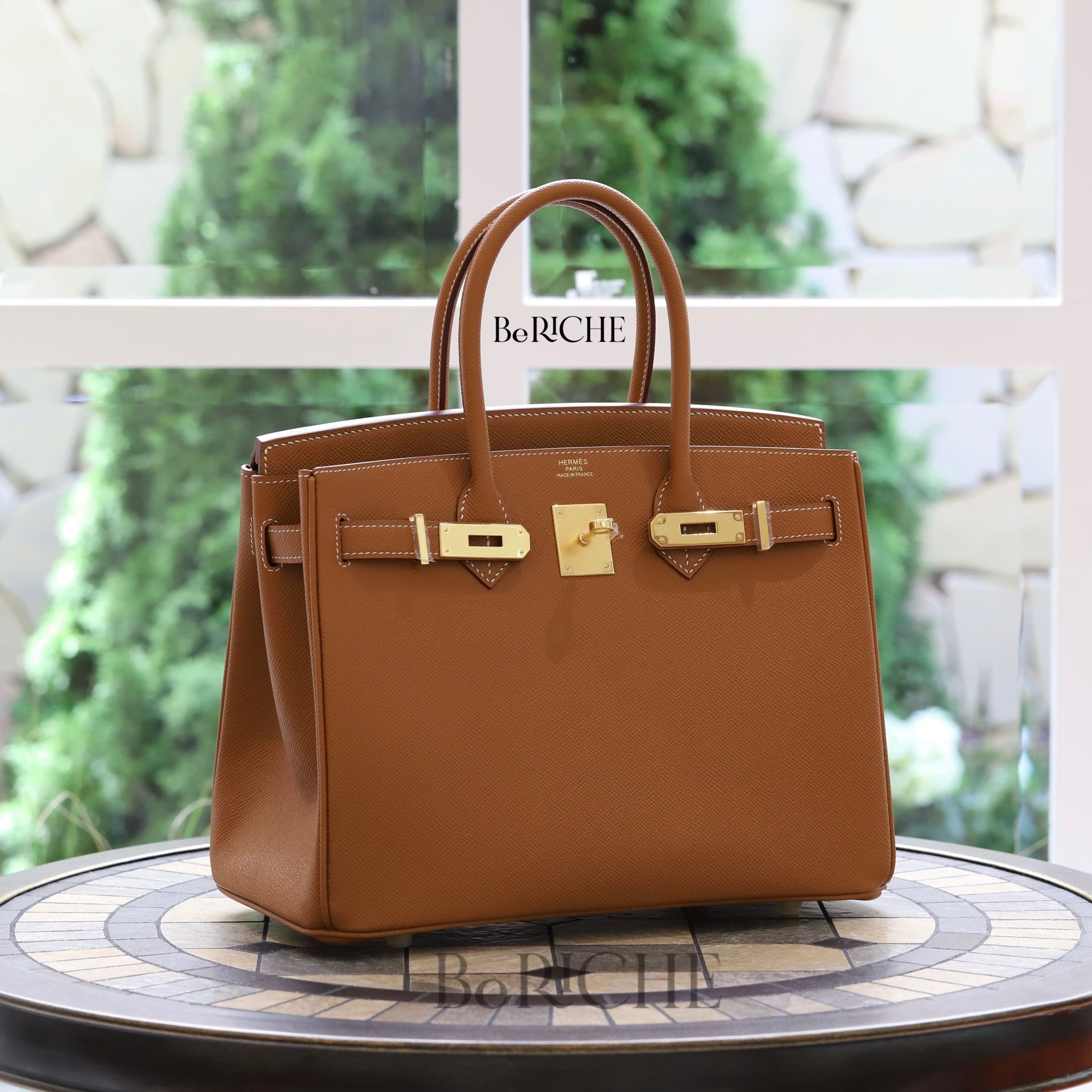 Birkin B30 Epsom Gold GHW