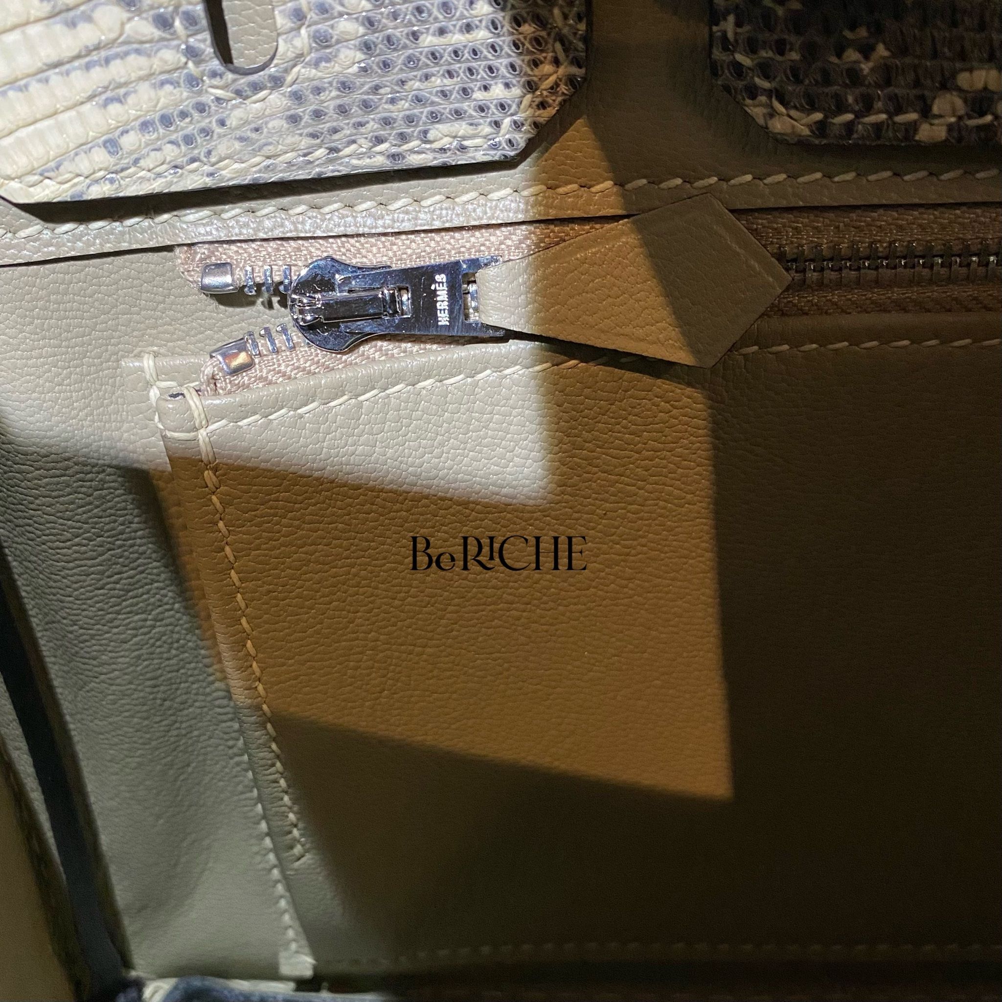 Birkin B25 Lizard Ombre GHW