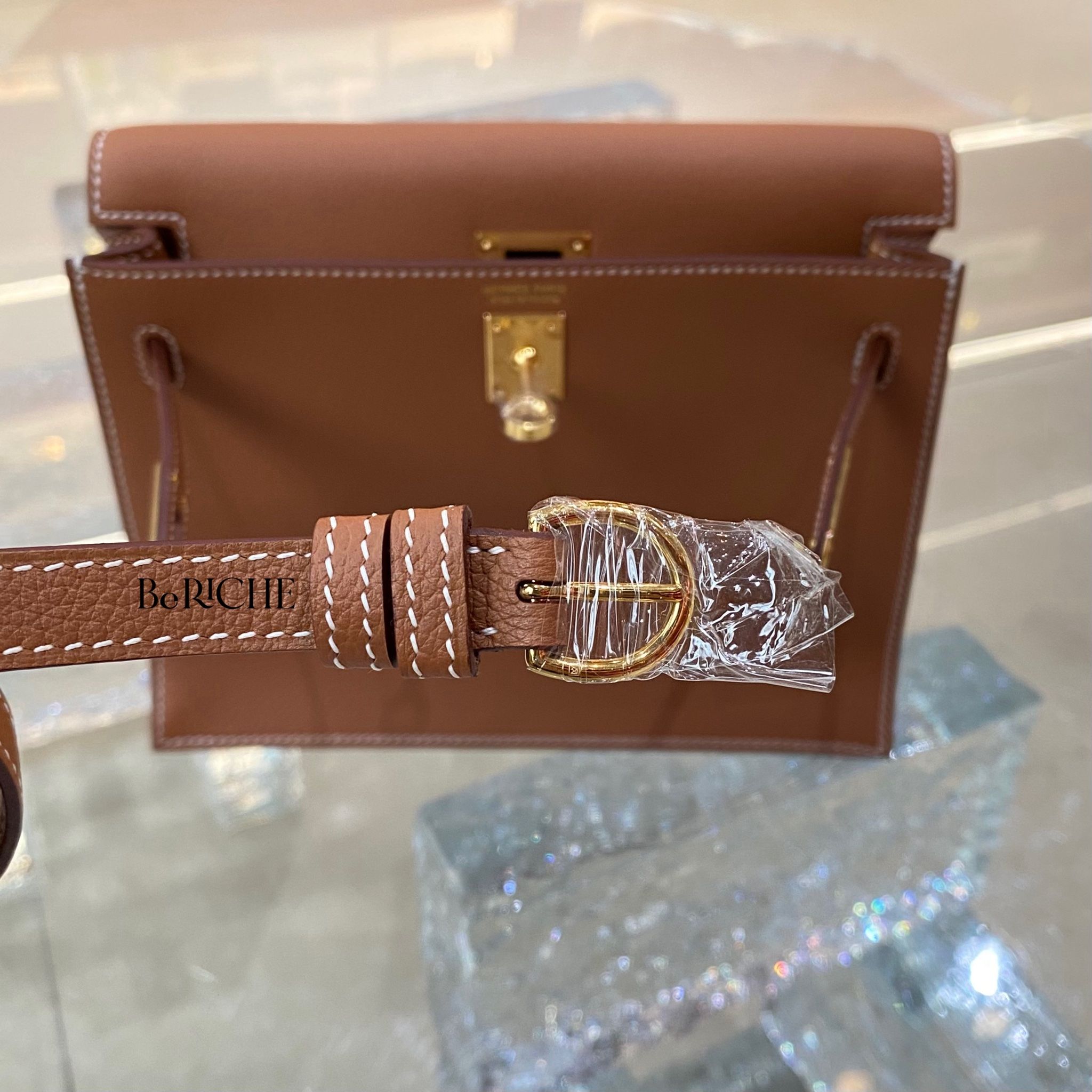 Kelly Danse Bag Evercolor Leather Gold GHW