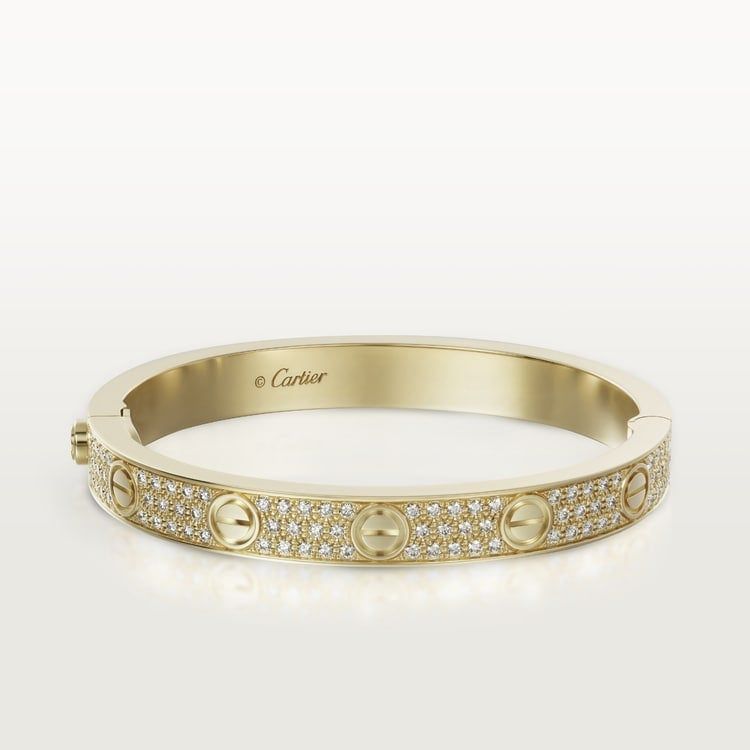 Cartier love bracelet, diamond