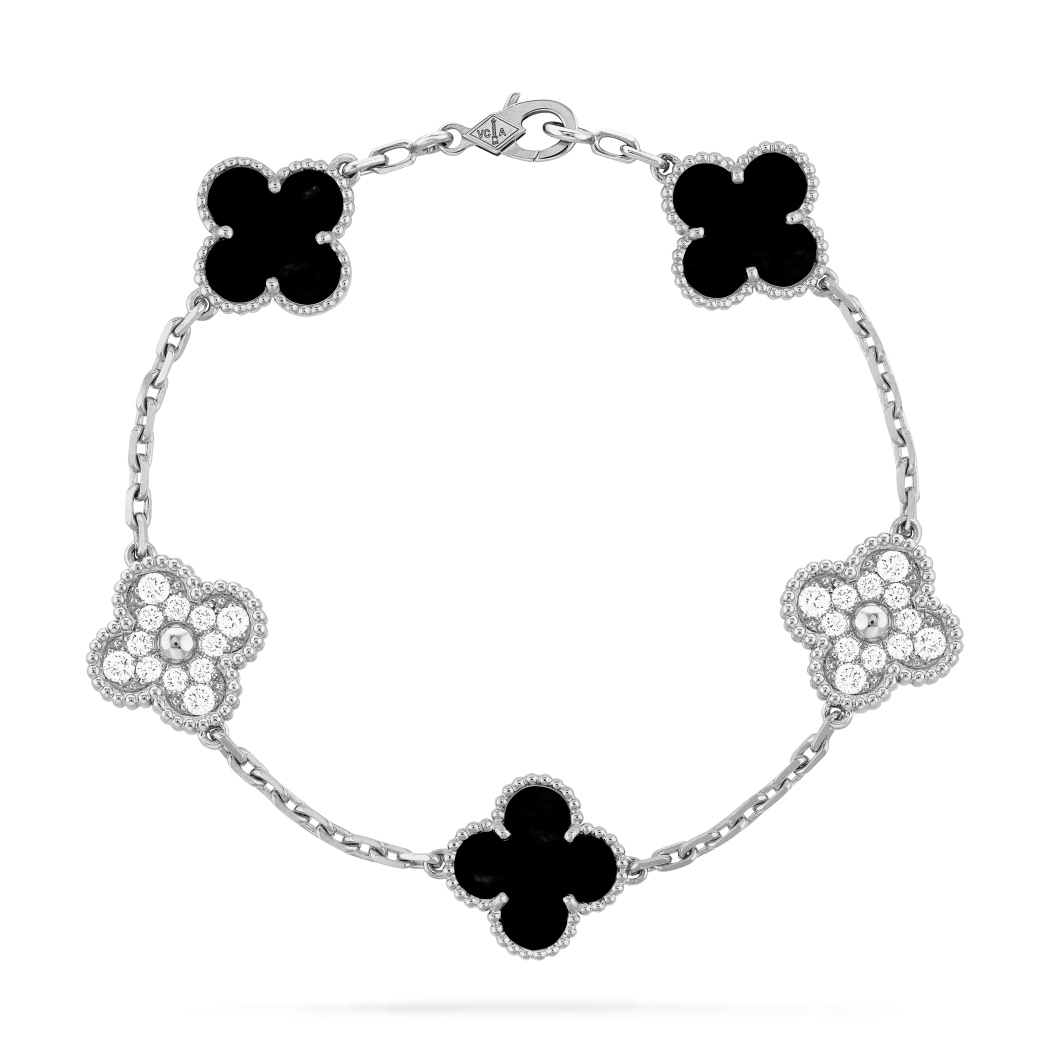VCA Vintage Alhambra bracelet, 5 motif