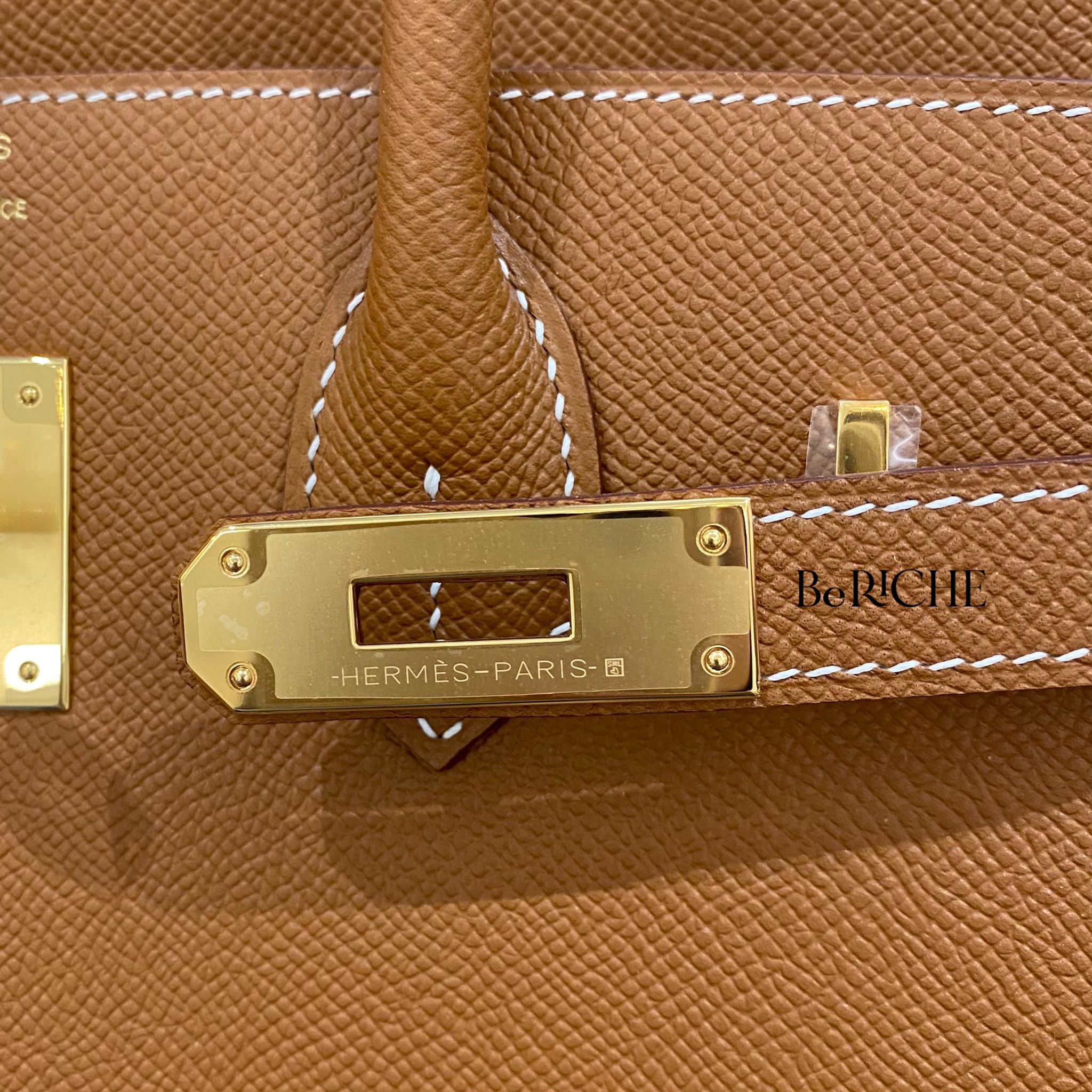 Birkin B30 Epsom Gold GHW