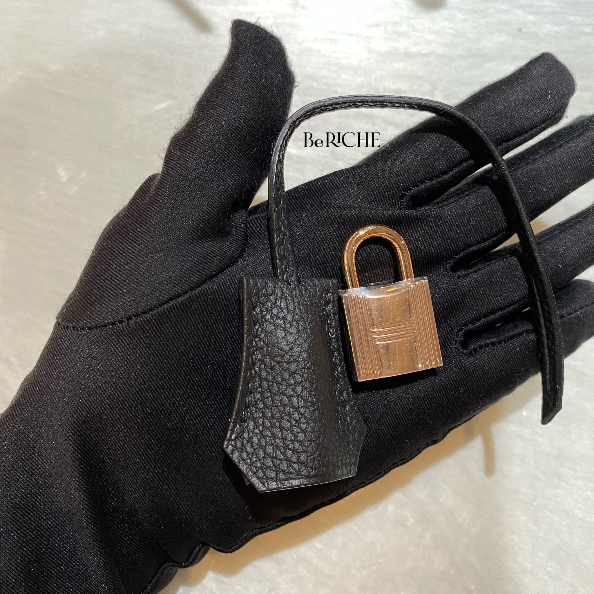 Birkin B25 Togo Noir Black RGHW