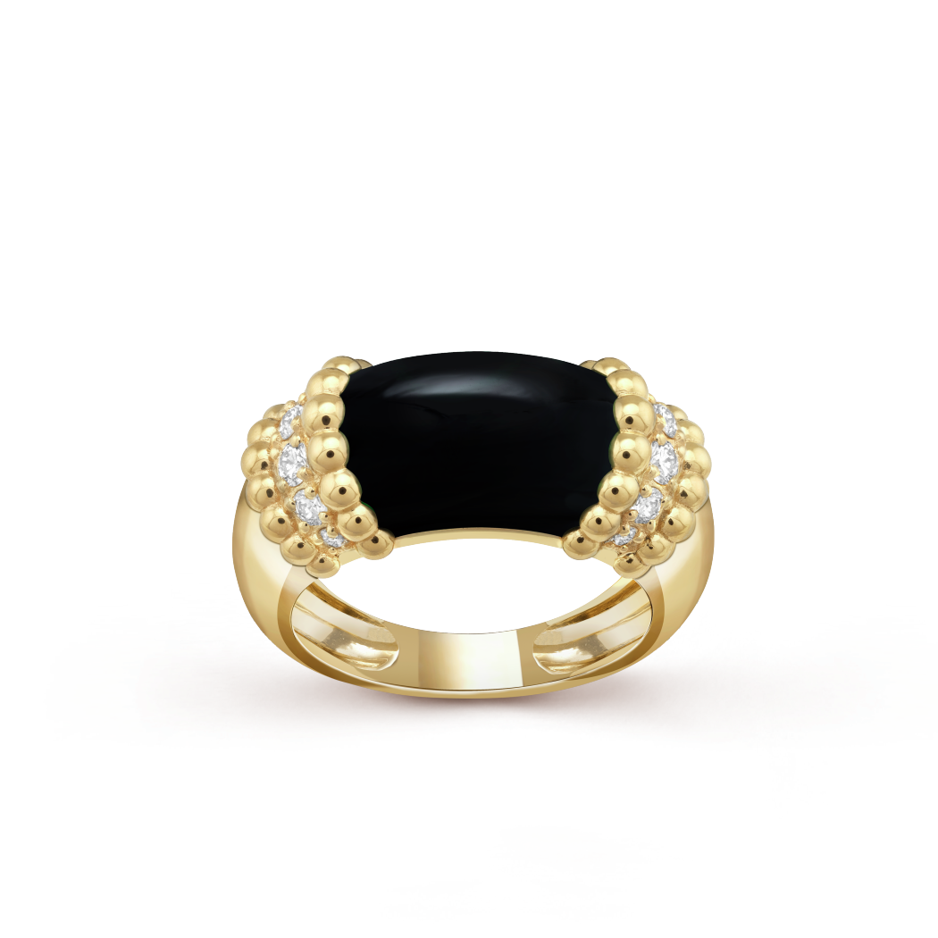 VCA Perlée couleurs ring