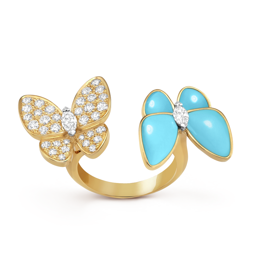 VCA Butterfly Between the Finger ring