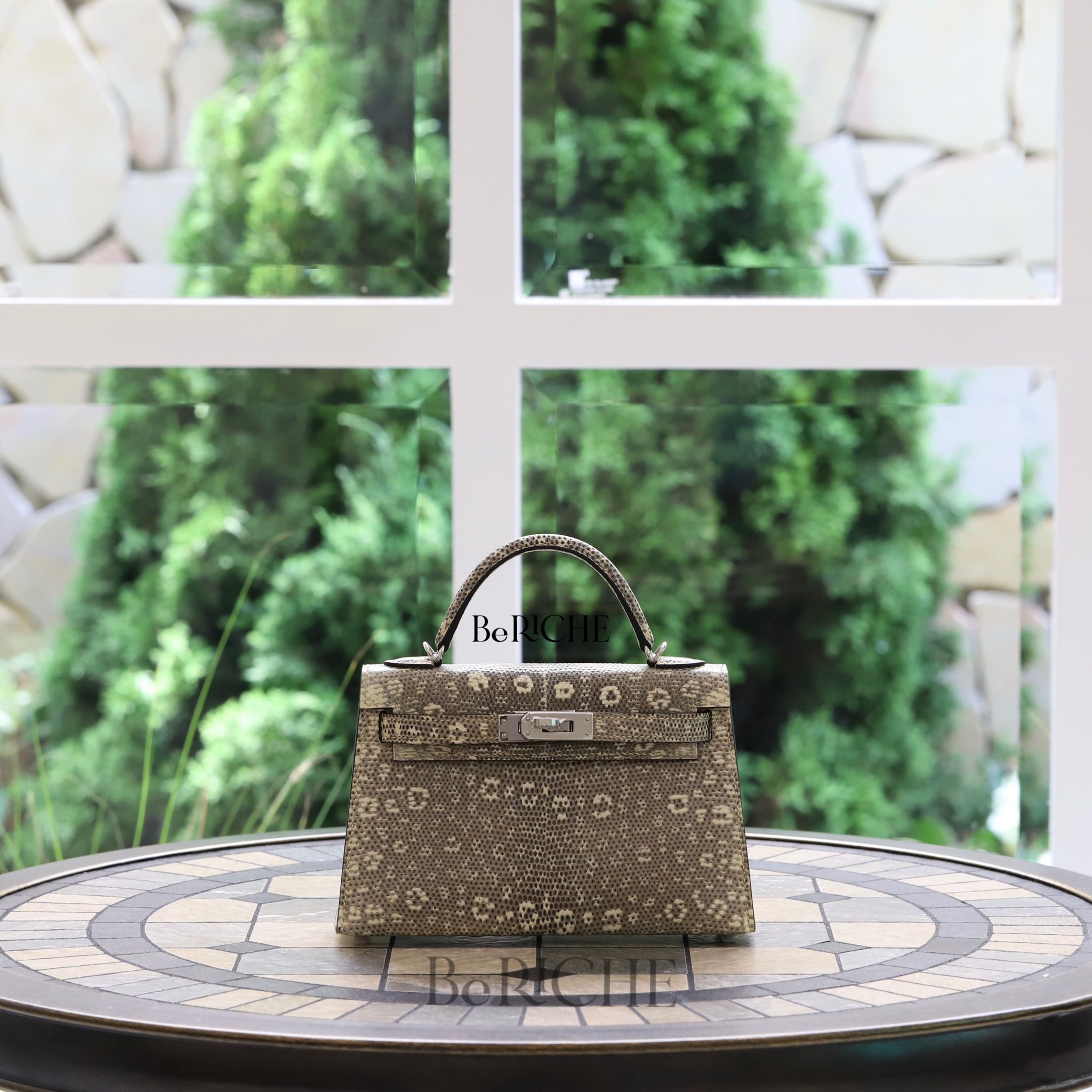 Kelly Mini K20 Lizard Ombre PHW