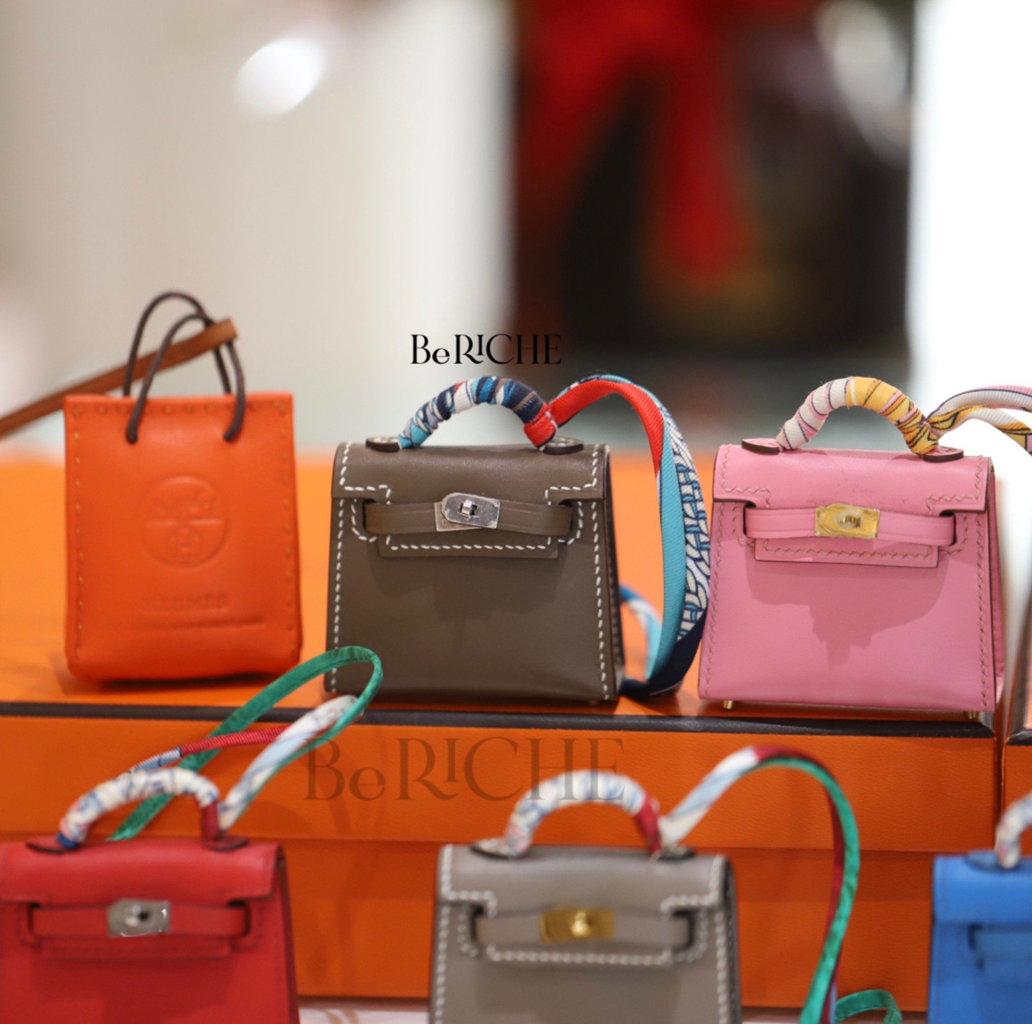 Hermes Mini Kelly Twilly Bag Charm