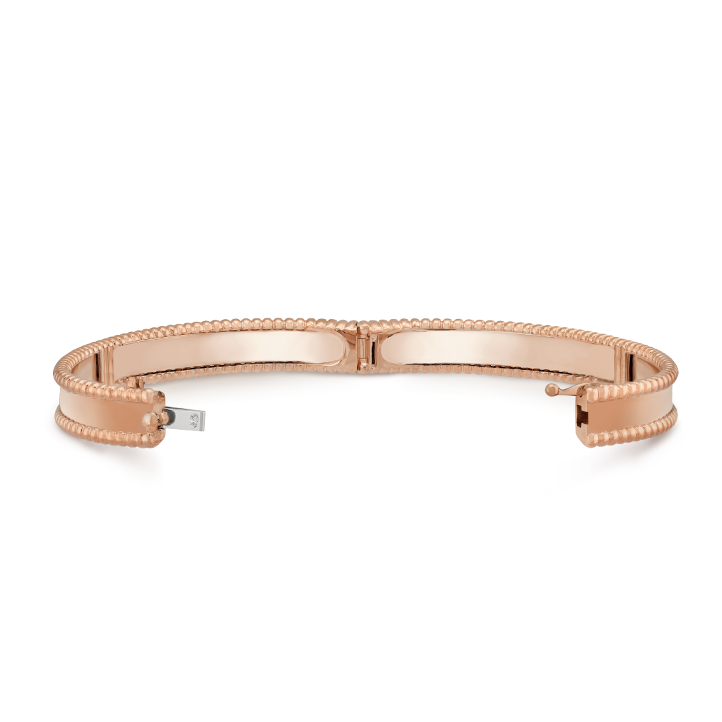 VCA Perlée signature bracelet, medium model