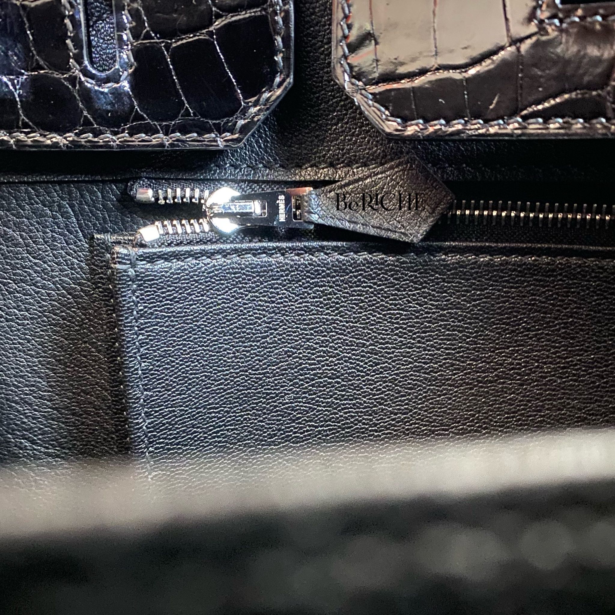 Birkin B30 Touch Ostrich Nilo Crocodile
