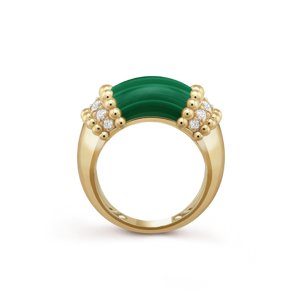 VCA Perlée couleurs ring