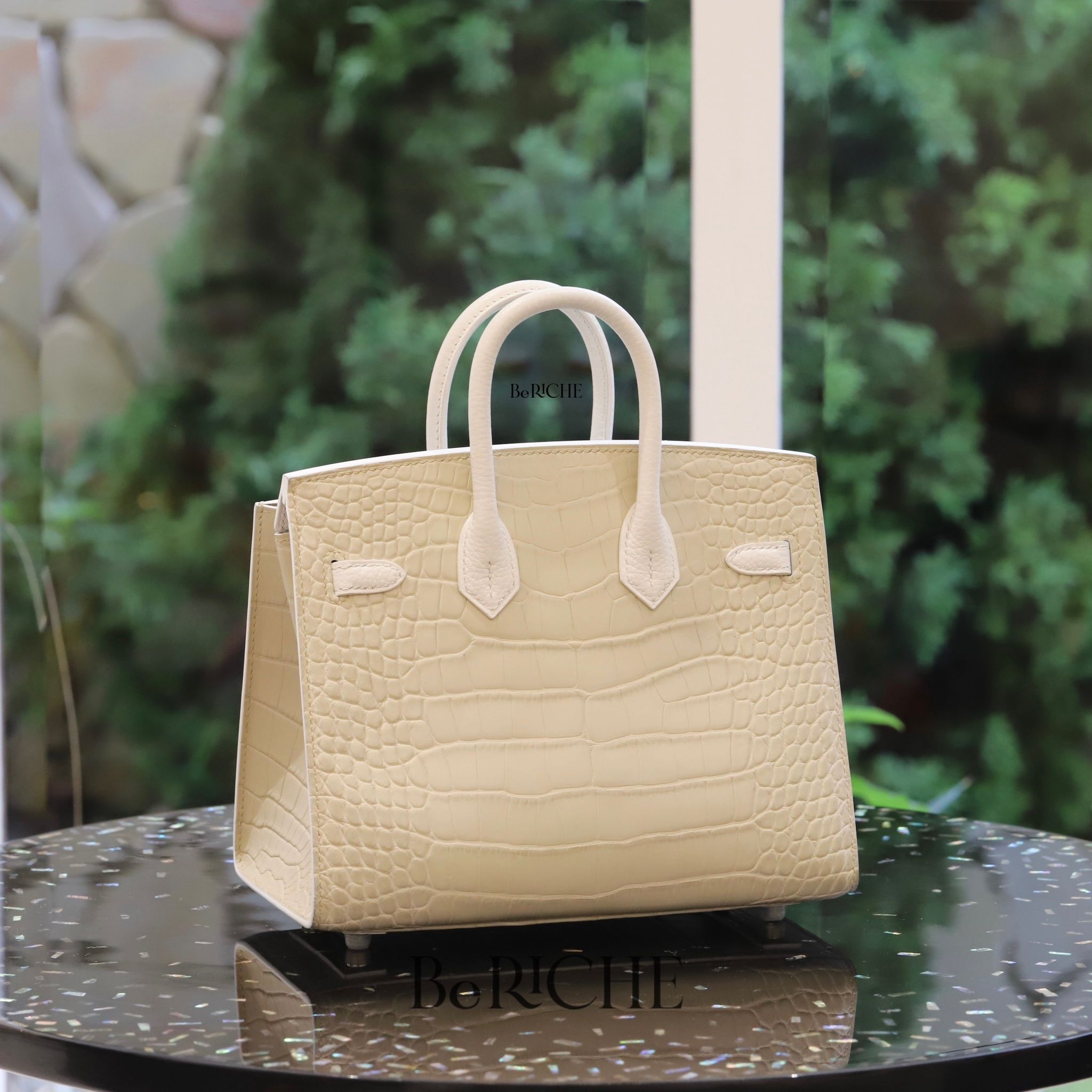 Hermes Neige Snow Faubourg Birkin B20