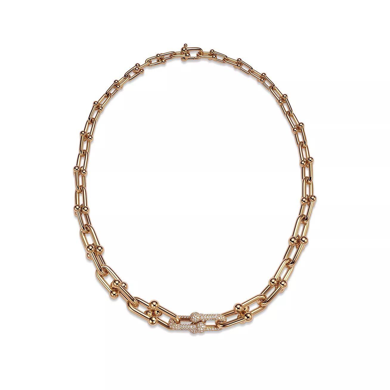 Tiffany HardWear Graduated Link Necklace