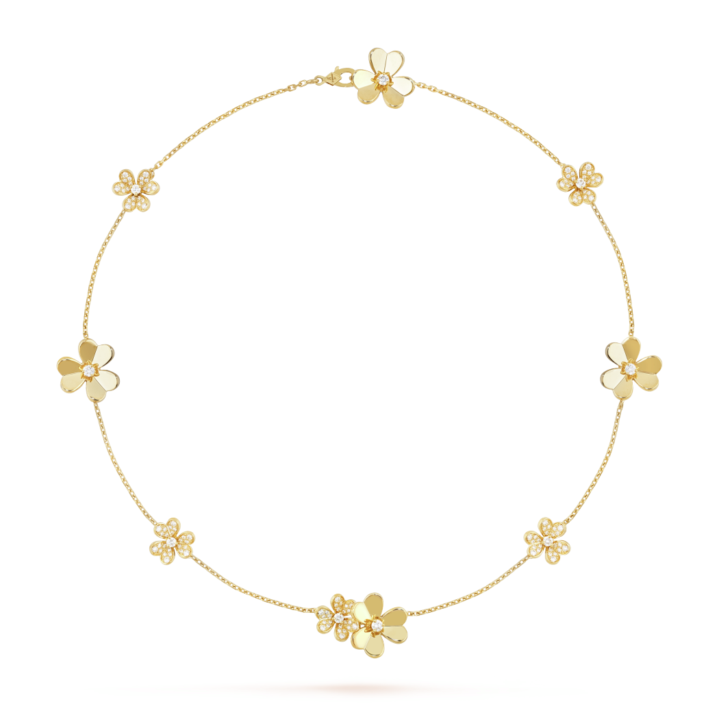 VCA Frivole necklace, 9 flowers